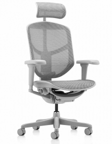 Купити Крісло офісне Comfort Seating ENJOY ULTRA (EJU-G-HAM-4D) Grey у Києві з доставкою по Україні | vincom.com.ua