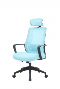 Купить Кресло офисное Officepro Harmony OC310-B-BL-BL Black/Blue в Киеве с доставкой по Украине | vincom.com.ua