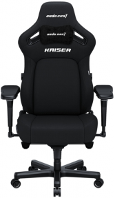 Купити Ігрове крісло Anda Seat Kaiser 4 Size L Black Linen Fabric (AD12YDDC-L-20-B-CF) у Києві з доставкою по Україні | vincom.com.ua