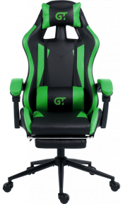 Купить Кресло геймерское GT Racer X-2323 Black/Green в Киеве с доставкой по Украине | vincom.com.ua