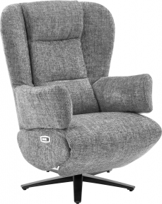 Купить Кресло-реклайнер Qlab RCT240BR Fabric Grey в Киеве с доставкой по Украине | vincom.com.ua