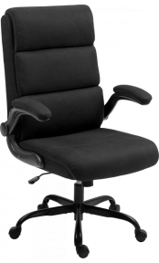 Купити Крісло офісне GT Racer B-3041 Fabric Black у Києві з доставкою по Україні | vincom.com.ua