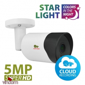 Купити Відеокамера IP Partizan IPO-5SP Starlight 1.0 Cloud (5.0MP) у Києві з доставкою по Україні | vincom.com.ua