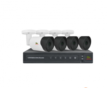 Купить Комплект IP видеонаблюдения Partizan IP-26 4xCAM + 1xNVR в Киеве с доставкой по Украине | vincom.com.ua