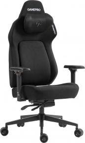 Купить Кресло геймерское GamePro GC925B Black Fabric в Киеве с доставкой по Украине | vincom.com.ua