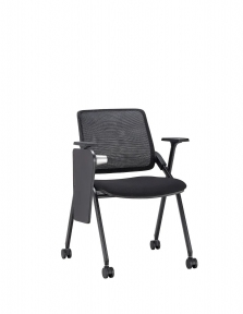 Купить Стул офисный Krislalux H-08 Black Armrest Wheels Table в Киеве с доставкой по Украине | vincom.com.ua