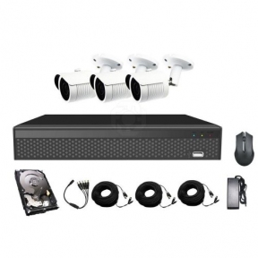 Купить Комплект видеонаблюдения CoVi Security AHD-3W 5MP MasterKit + HDD500 в Киеве с доставкой по Украине | vincom.com.ua