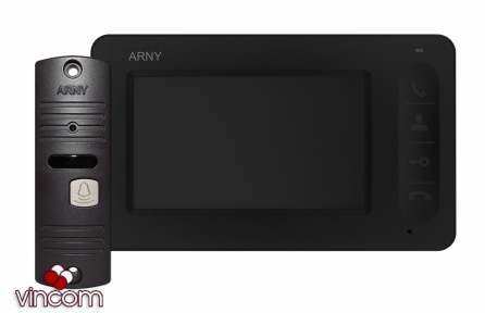 Купить Комплект видеодомофона ARNY AVD-4005 Black в Киеве с доставкой по Украине | vincom.com.ua