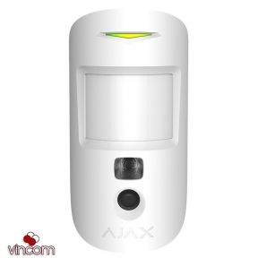 Купить Беспроводной датчик движения Ajax MotionCam White в Киеве с доставкой по Украине | vincom.com.ua