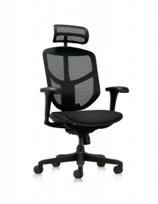 Купить Кресло офисное Comfort Seating Enjoy BUDGET 2 New Black Fabric в Киеве с доставкой по Украине | vincom.com.ua