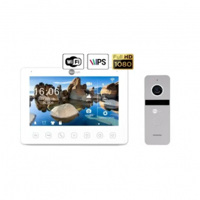 Купить Комплект домофона NeoLight OMEGA+ HD WF и Prime FHD (Pro) Silver  в Киеве с доставкой по Украине | vincom.com.ua