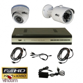 Купить Комплект видеонаблюдения Oltec AHD-DUO-302/920 в Киеве с доставкой по Украине | vincom.com.ua