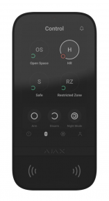 Купить Беспроводная клавиатура с сенсорным экраном Ajax KeyPad TouchScreen Black в Киеве с доставкой по Украине | vincom.com.ua