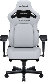 Купити Крісло геймерське Anda Seat Kaiser 4 Size XL PVC White Premium у Києві з доставкою по Україні | vincom.com.ua