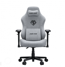 Купить Кресло геймерское Anda Seat Phantom 3 Pro Size L (AD18YC-06-G-F) Grey Fabric в Киеве с доставкой по Украине | vincom.com.ua