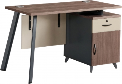 Купить Стол офисный с тумбой OfficePro PG-F20B-12A-14 в Киеве с доставкой по Украине | vincom.com.ua