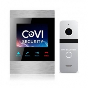 Купить Комплект домофона CoVi Security HD-06M-S + Iron Silver в Киеве с доставкой по Украине | vincom.com.ua