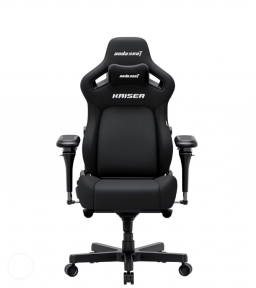 Купить Кресло геймерское Anda Seat Kaiser 4 V2 XL (AD12YDDC-XLL-20-B-CF-03) Black Fabric в Киеве с доставкой по Украине | vincom.com.ua