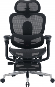 Купити Крісло офісне SIHOO DORO C500 V2 Black with footrest у Києві з доставкою по Україні | vincom.com.ua