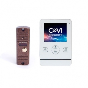 Купить Комплект видеодомофона CoVi Security HD-02M-W + V-60 в Киеве с доставкой по Украине | vincom.com.ua
