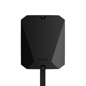 Купити Гібридна централь системи безпеки Ajax FIBRA Hub Hybrid (4G) Black у Києві з доставкою по Україні | vincom.com.ua