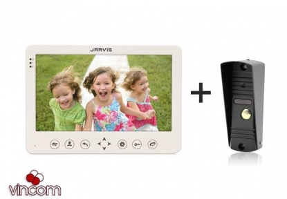 Купить Комплект видеодомофона Jarvis JS-72MW + JS-01 в Киеве с доставкой по Украине | vincom.com.ua