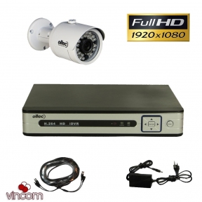 Купить Комплект FullHD видеонаблюдения Oltec AHD-ONE-FullHD в Киеве с доставкой по Украине | vincom.com.ua