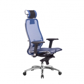Купити Крісло офісне Metta Samurai S-3.04 blue у Києві з доставкою по Україні | vincom.com.ua
