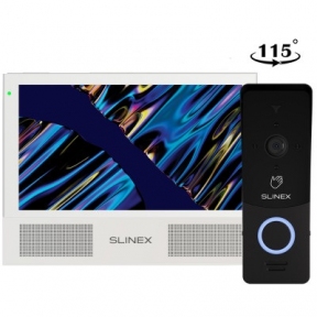 Купить Комплект видеодомофона Slinex Sonik 7 Cloud White + ML-20HD в Киеве с доставкой по Украине | vincom.com.ua