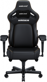 Купить Кресло геймерское Anda Seat Kaiser 4 Size XL PVC Black Premium в Киеве с доставкой по Украине | vincom.com.ua