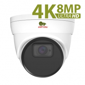 Купить Видеокамера-IP Partizan IPD-5SP-IR 4K v2.0 8.0MP в Киеве с доставкой по Украине | vincom.com.ua