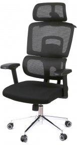 Купить Кресло офисное Аклас Арктик GTR 3D BL (LVB Black OS Black) в Киеве с доставкой по Украине | vincom.com.ua
