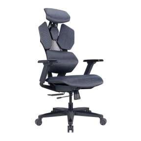 Купити Крісло геймерське Gamepro GCM140B Mesh black у Києві з доставкою по Україні | vincom.com.ua