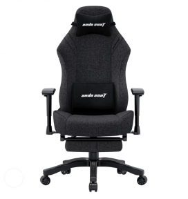 Купити Крісло геймерське Anda Seat Luna Pro L Dark Gray Fabric (AD18T-44-GB-F) у Києві з доставкою по Україні | vincom.com.ua