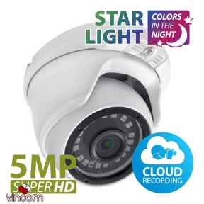 Купити Відеокамера Partizan IPD-5SP-IR Starlight 2.0 Cloud у Києві з доставкою по Україні | vincom.com.ua