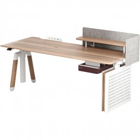 Купити Комп'ютерний стіл Sihoo D07 1.8m Maple/White у Києві з доставкою по Україні | vincom.com.ua