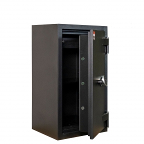 Купить Сейф огне-взломостойкий Griffon F60CL I.97.ET.WKP Black в Киеве с доставкой по Украине | vincom.com.ua