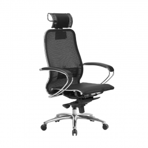 Купити Крісло офісне Metta Samurai S-2.04 black plus у Києві з доставкою по Україні | vincom.com.ua