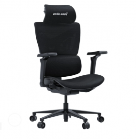 Крісло геймерське Anda Seat X-Air Pro XL Mesh Black (AD-WY-01-BBB-B01)