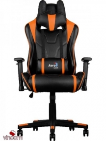 Купить Кресло AeroCool AC220BO Gaming Chair Black/Orange в Киеве с доставкой по Украине | vincom.com.ua