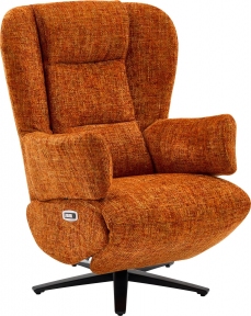 Купить Кресло-реклайнер Qlab RCT240OR Fabric Orange в Киеве с доставкой по Украине | vincom.com.ua
