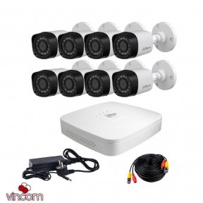 Купити Комплект відеоспостереження Dahua HDCVI-8W KIT+HDD1000 у Києві з доставкою по Україні | vincom.com.ua