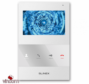 Купить Видеодомофон Slinex SQ-04 white в Киеве с доставкой по Украине | vincom.com.ua