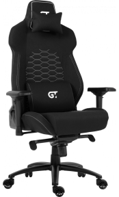 Купить Кресло геймерское GT Racer X-8702 Fabric Black в Киеве с доставкой по Украине | vincom.com.ua