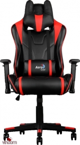 Купить Кресло AeroCool AC220BR Gaming Chair Black/Red в Киеве с доставкой по Украине | vincom.com.ua