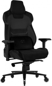 Купити Крісло геймерське GT Racer X-8704 Velvet Black у Києві з доставкою по Україні | vincom.com.ua