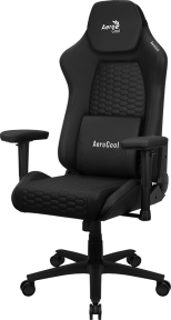 Купити Крісло геймерське AEROCOOL CROWN Leatherette All Black у Києві з доставкою по Україні | vincom.com.ua