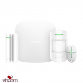 Купить Комплект сигнализации Ajax StarterKit Plus white в Киеве с доставкой по Украине | vincom.com.ua