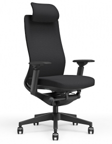 Купить Кресло офисное GRAPHIS 8016-A BLACK в Киеве с доставкой по Украине | vincom.com.ua