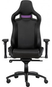 Купить Кресло геймерское GT Racer X-0714 BLACK/VIOLET в Киеве с доставкой по Украине | vincom.com.ua